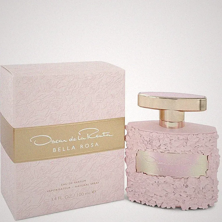 Bella Rosa by Oscar De La Renta Eau De Parfum Spray 3.4 oz