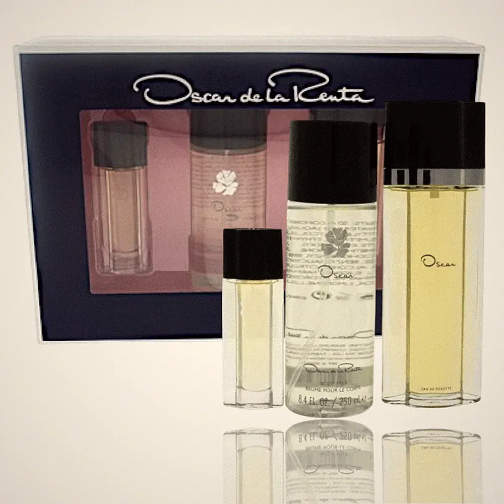 Oscar By Oscar de la Renta For Women 3Pc Set EDT 3.4oz& 0.5 oz Body Mist 8.4 oz