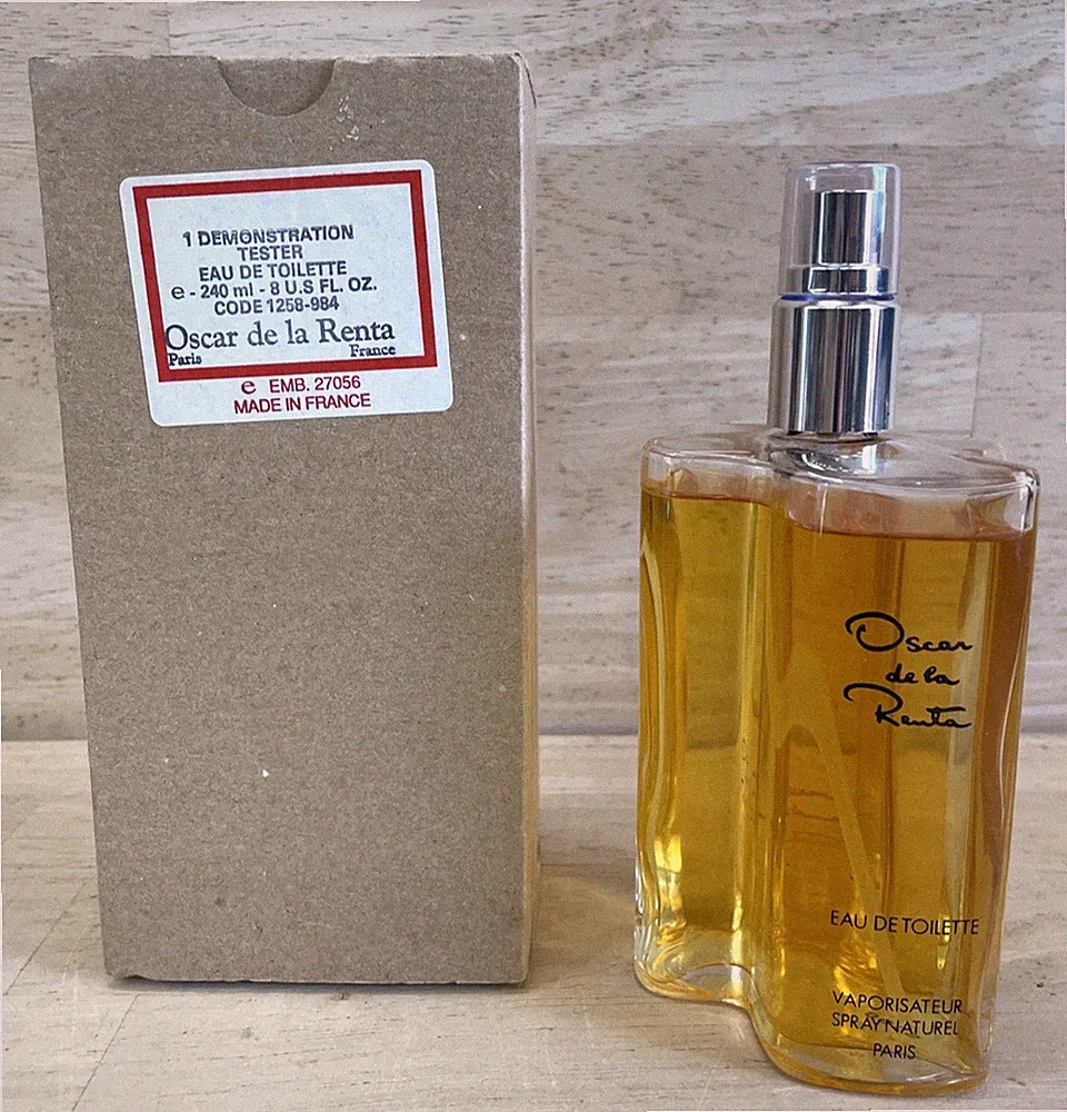 OSCAR DE LA RENTA EAU DE TOILETTE SPRAY PARIS TESTER 8.0 oz TESTER - RARE