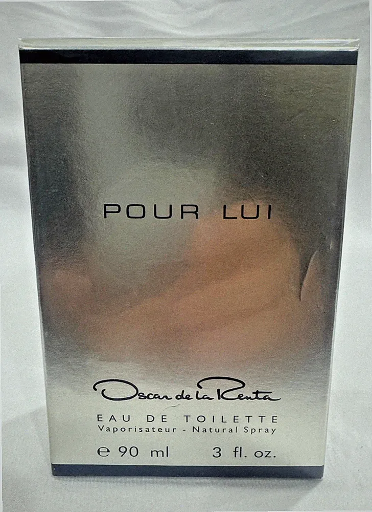 Oscar de la Renta Pour Lui Cologne 3 Oz Eau de Toilette 90 ML EDT Spray Vintage