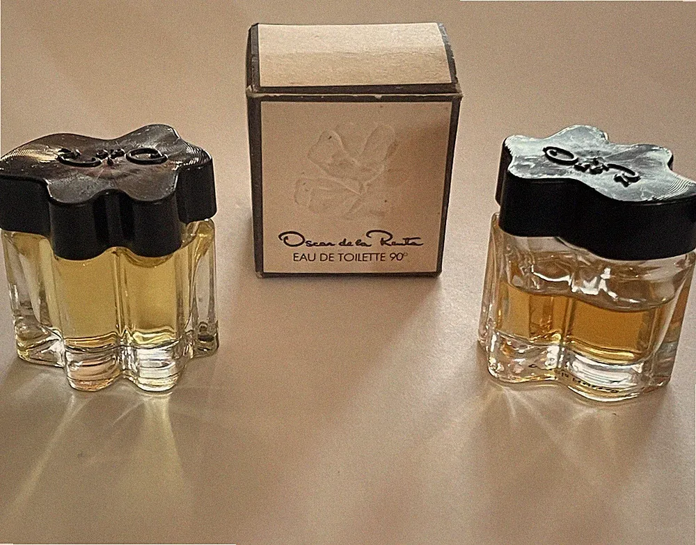 Vintage Oscar De La Renta Eau De Toilette Women Cologne Perfume 1977 Mini 1” Lot